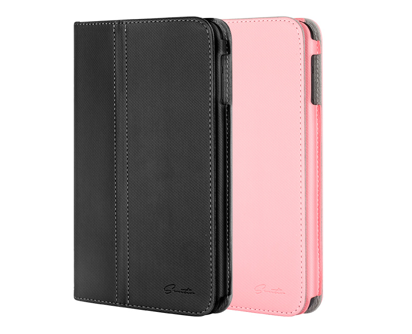 Sentio Book Cover tablet Rainbow III 3G 8 black pink